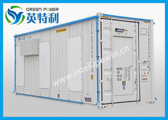 4000Nm3/h 單套23MW電解水制氫整流集裝箱成套系統